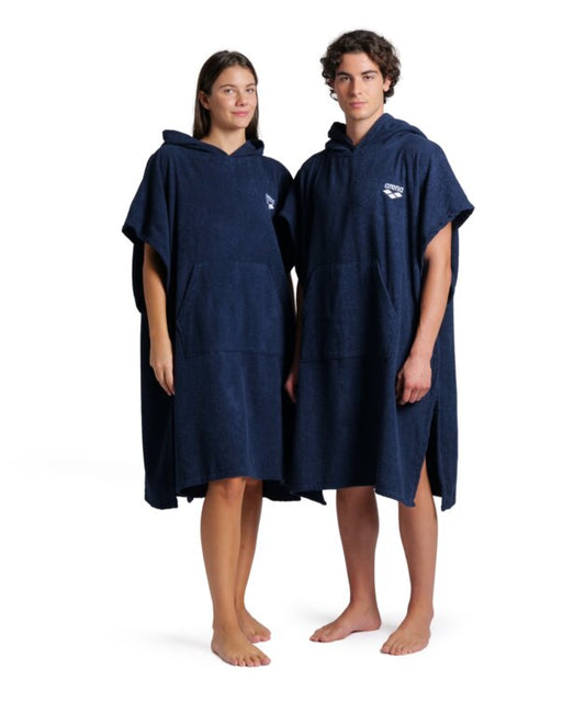 Arena Cotton Poncho Navy