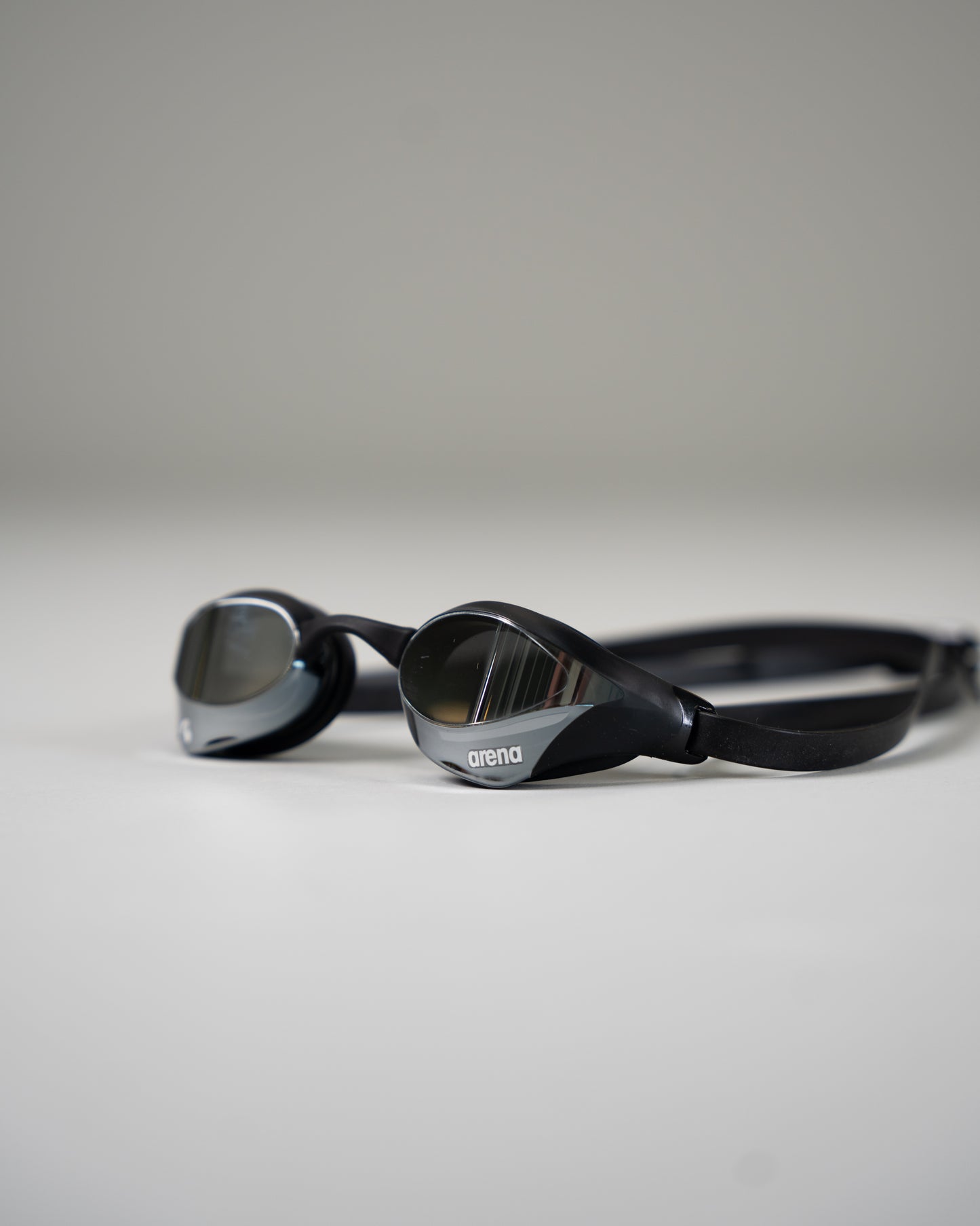 Arena Cobra Core Swipe Mirror Silver/Black