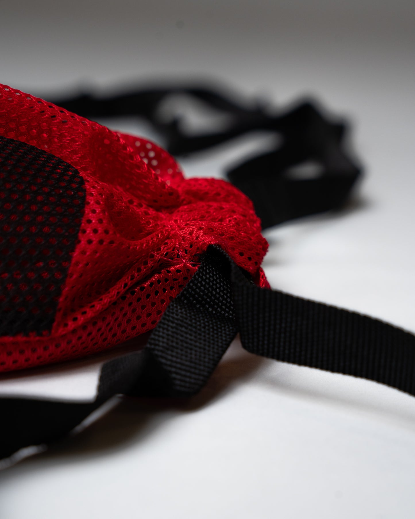 Delfina Mesh Bag Red