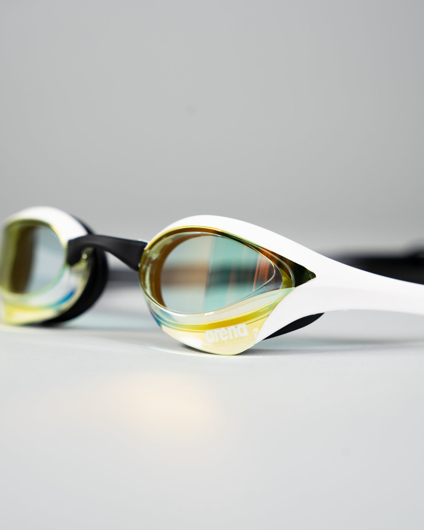 Arena Cobra Ultra Swipe Mirror White/Copper/Yellow