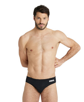 Arena Solid Briefs Badebukse Sort