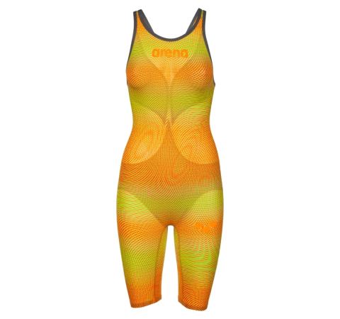Arena Powerskin Carbon Air 2 - Orange/Lime - Open Back
