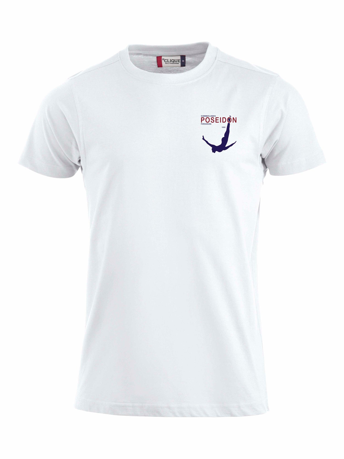 SK Poseidon Support Herre T-shirt Hvit