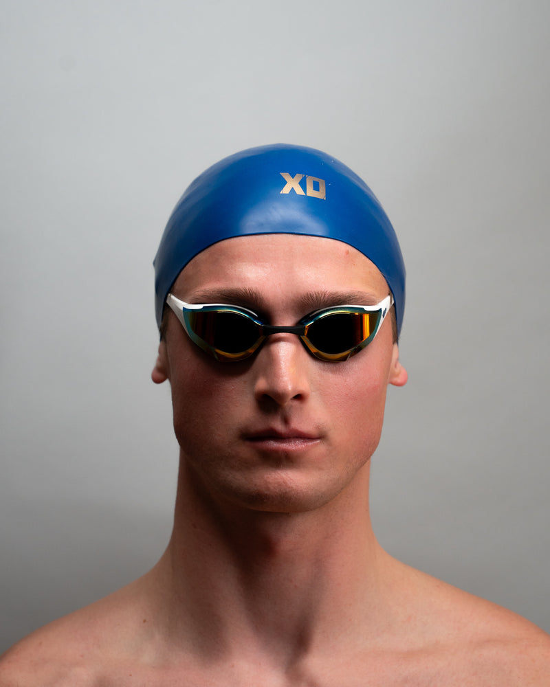 XO Gold 3D Racing Cap Blue