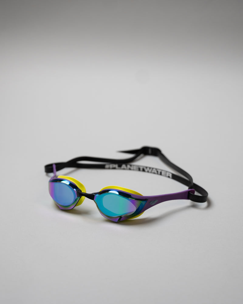 Arena Cobra Ultra Swipe Mirror Emerald/Plum/Cyber Lime (Elite)