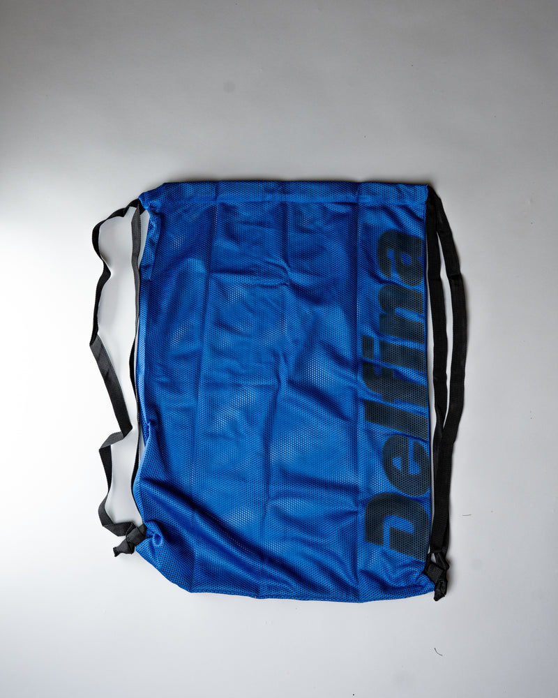 Delfina Mesh Bag Navy/Grey