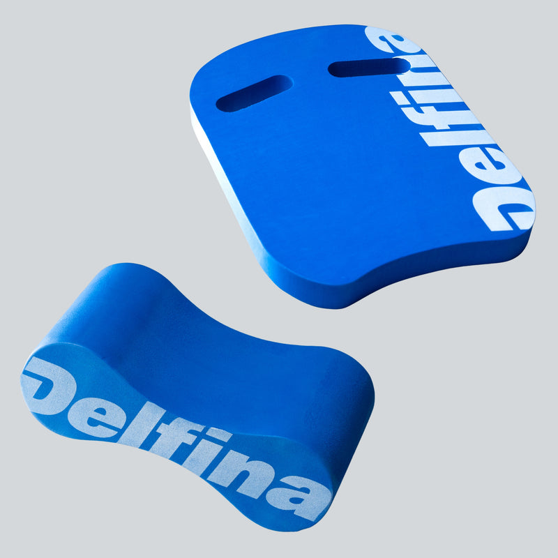 Pakketilbud Kickboard + Pullbuoy blå