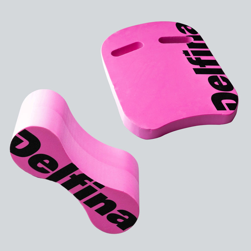 Pakketilbud Kickboard + Pullbuoy rosa