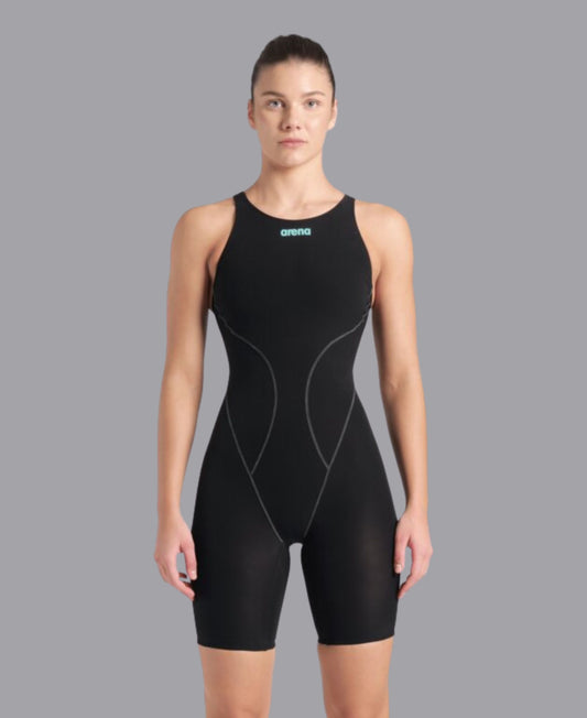 Arena Powerskin Impulso Open Back Black