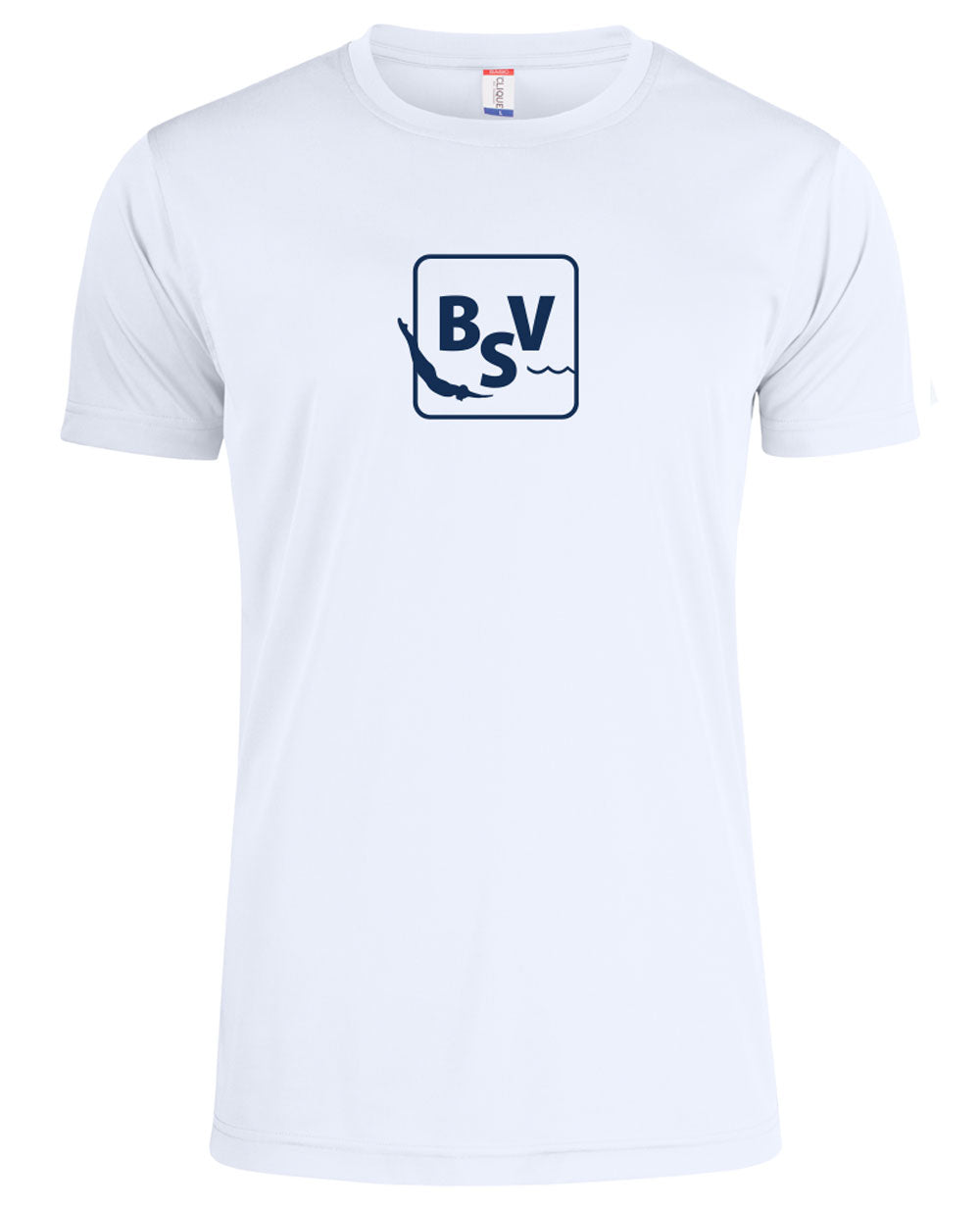 Bærumsvømmerne Junior T-shirt Hvit