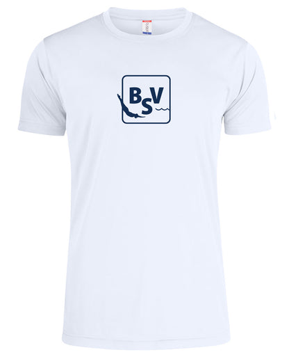 Bærumsvømmerne Junior T-shirt Hvit
