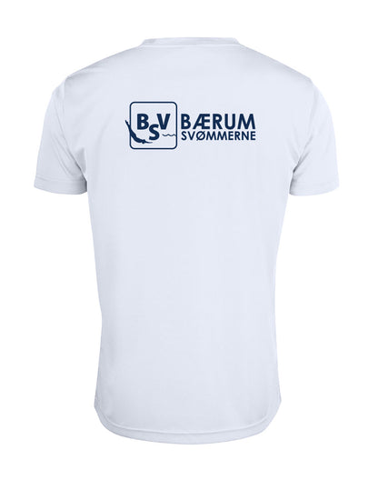 Bærumsvømmerne Junior T-shirt Hvit