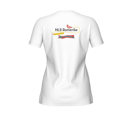 NLS Romerike Dame Arena T-shirt Hvit