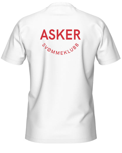 Asker Unisex Arena T-shirt Teknisk Hvit