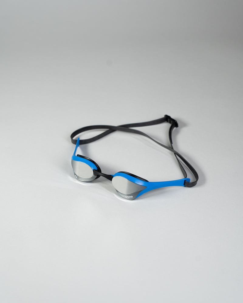 Arena Cobra Ultra Swipe Mirror Silver/Blue (Elite)