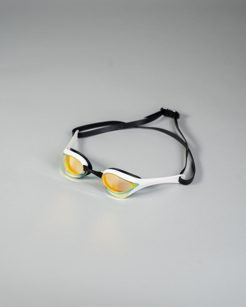 Arena Cobra Ultra Swipe Mirror White/Copper/Yellow (Elite)