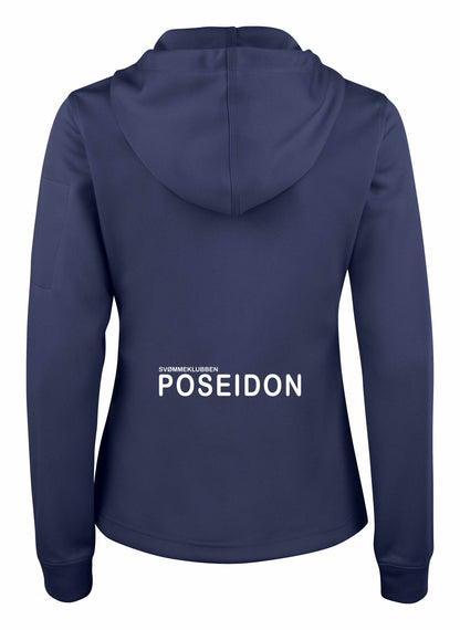 SK Poseidon Dame Basic Activ Hoody Full Zip 100% Polyester